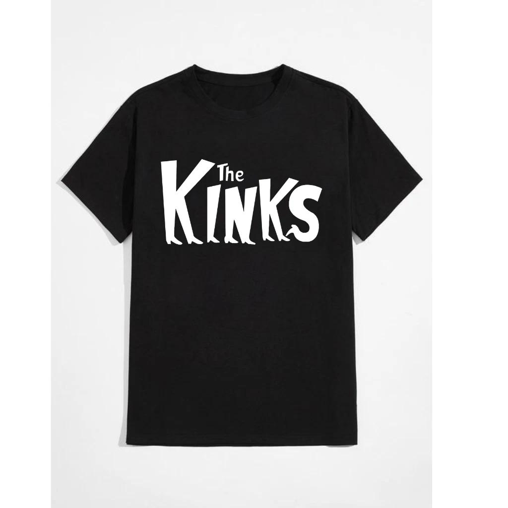 The Kinks Band Basic Logo T-Shirt – S to 5XL S