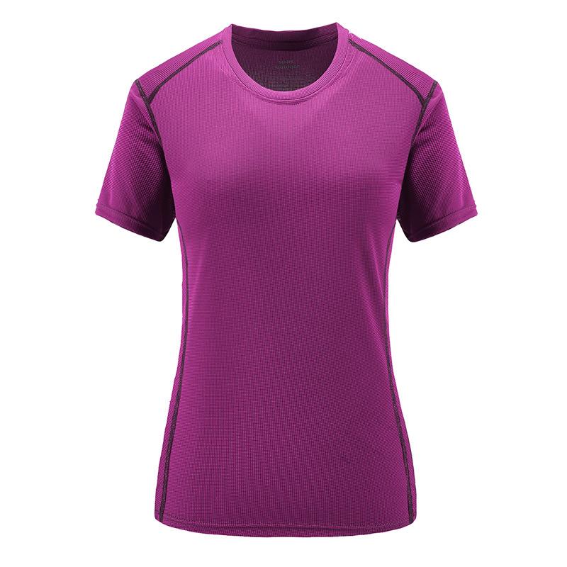 2023 Men's Quick-Dry Outdoor Casual T-Shirt, Plus & Big Sizes, Couple Style, Solid Color, Elastic, Summer Wear