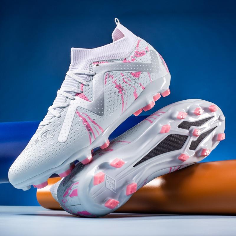 Xiyin high-top football shoes men's lawn spikes broken nails student game sports shoes