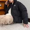 PUMA Solid Color Zip-Up Comfortable Warm Stand Collar Down Jacket Unisex Jackets 623600-01