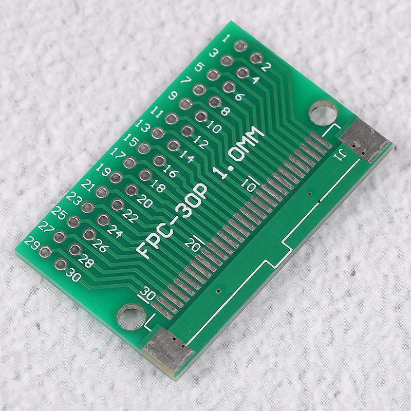1ks 30pinový 0,5mm Ffc Fpc To 30P Dip 2,54Mm PCB adaptér desky převodníku