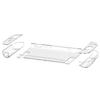 Clear Storage Case for NS Switch 2 Transparent PC Hard Case Protective Shell Cover Anti-Scratch Split Design Protector Cover