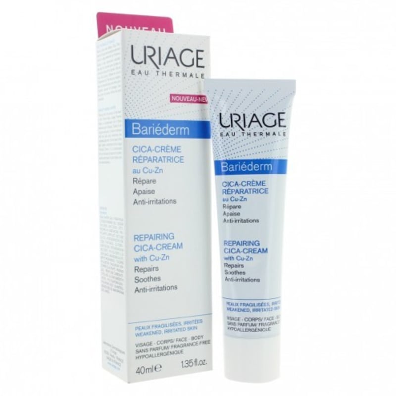 Uriage Barrierderm Cica Cream 40 ml (Sewijeten Zinc Cream)