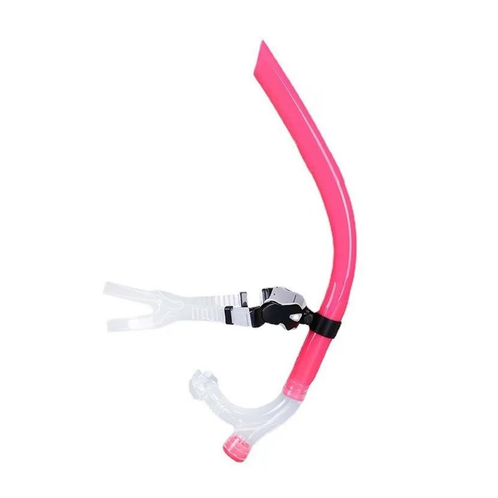 High Quality Professional Dry Top Snorkel - Silicone Adjustable Breathing Tube for Swimming Snorkeling Diving Training For Adult