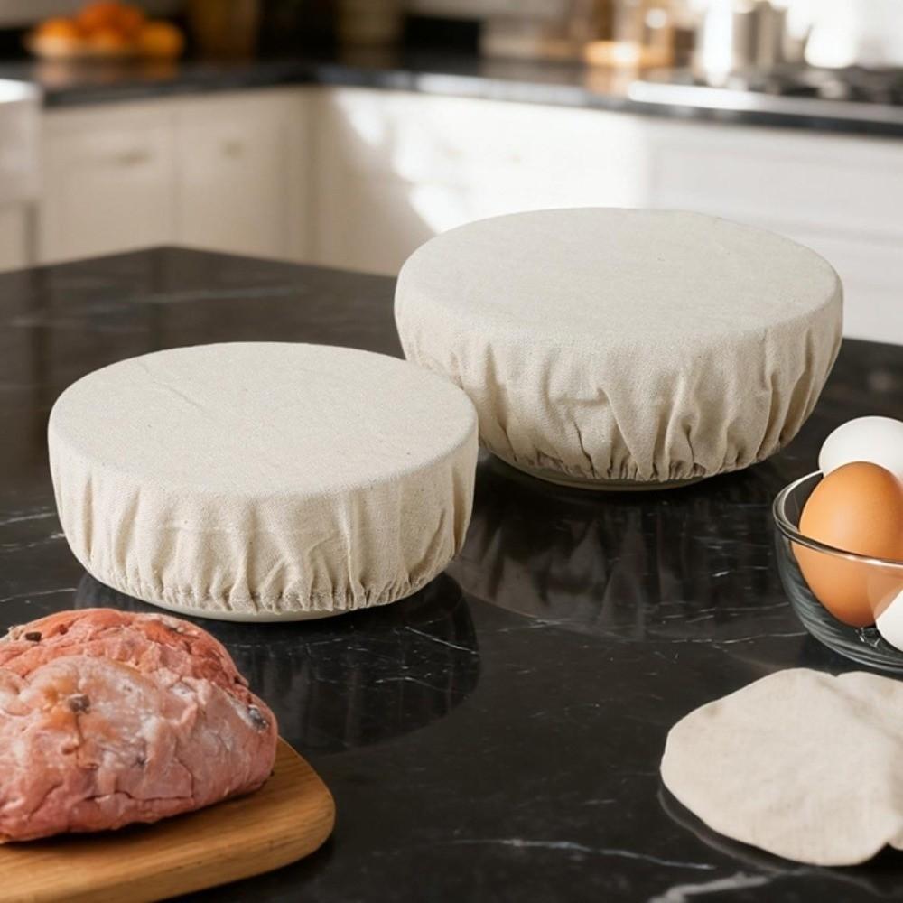 4pcs Elastic Edges Sourdough Starter Jar Covers Bread Proofing Covers  Fruit Fresh-keeping