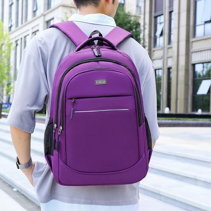 Leisure Simple Backpack Large Capacity Business Computer Bag Short Trip Backpack