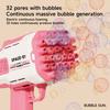32 Hole Bubble Gun Toy Parent-Child Interactive Game With A Large Number Of Bubble Toys Bubble Gun Without Battery Bubble Water