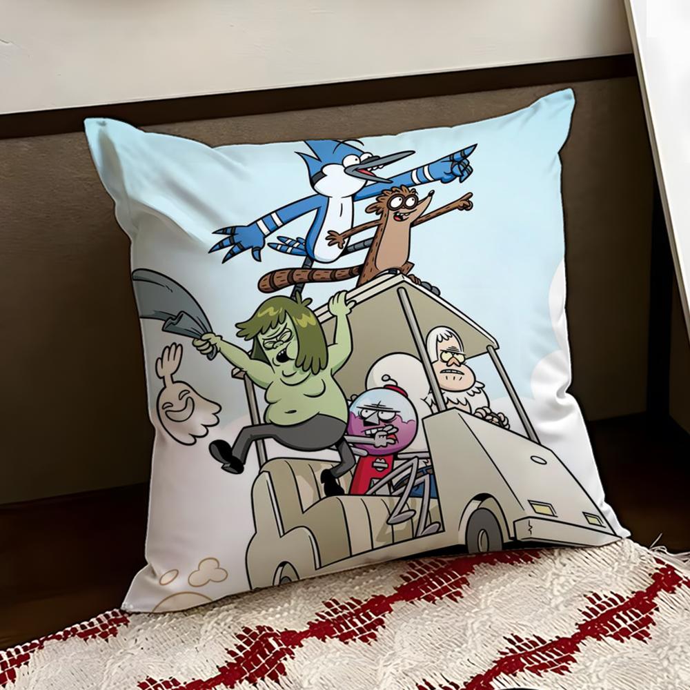RRegular SShow Cushion Cover Reversible Soft Durable Pillow Cover Home Car MultiScene Use for Daily Comfort