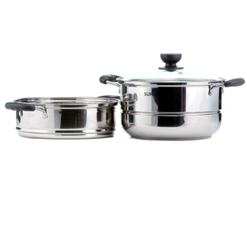 SUPOR Doppelwandiger Dampfgarer aus 304 Edelstahl