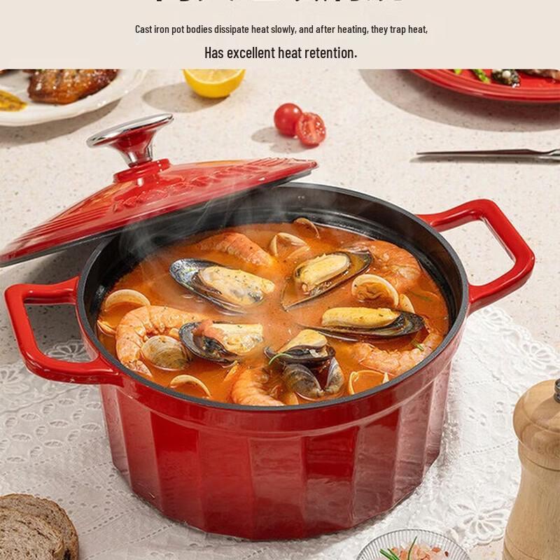 KOBACH Enamel Cast Iron Pot