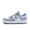 Air Force 1 Abrasion Resistant Abrasion Resistant Low Top Skateboard Shoes Unisex Ice Blue HQ8051-400(Team1355-)