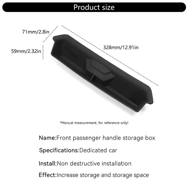 Right Hand Drive Silicone Storage Box Suitable For Jimny Vehicles Quick Install Car Interior Organizers Nonslip Design