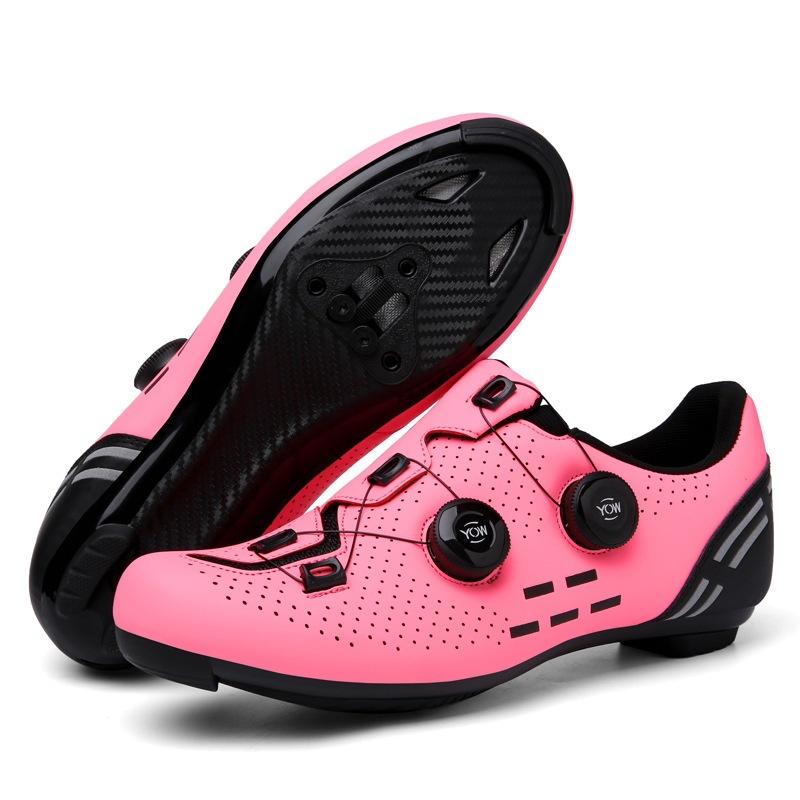 Summer and autumn unlocked cycling shoes men's power road bike fashion lock shoes bicycle shoes mountain bike women
