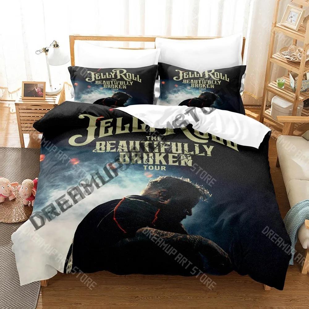 3D Print Jelly Roll The Beautifully Broken Bedding Set Single Twin Full Queen King Size Bed Set Adult Kid Bedroom Duvetcove