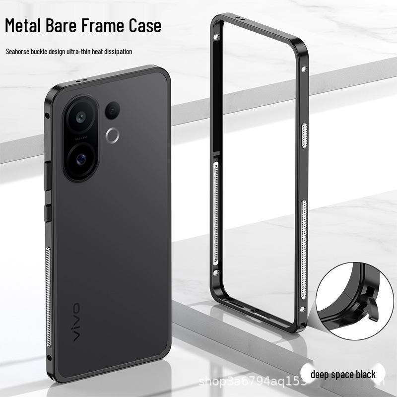 

VIVO S30/S30 Pro Mini/X200FE Clamshell Metal Frame Phone Case S30 Pro Mini