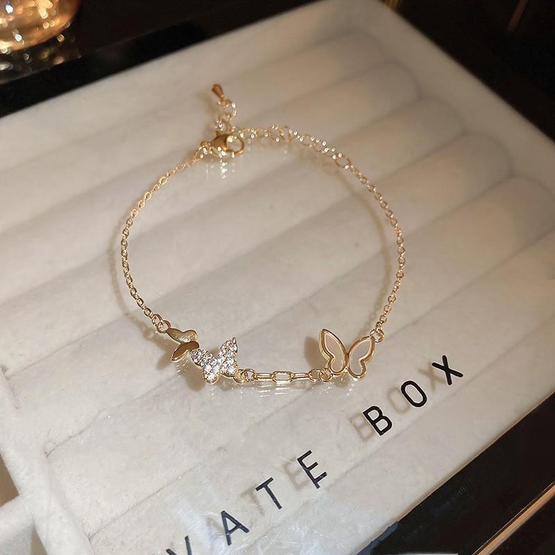 Electroplated Zircon Sun Love Bracelet Niche Sweet Versatile Bracelet Temperament Light Luxury High-end Jewelry Women