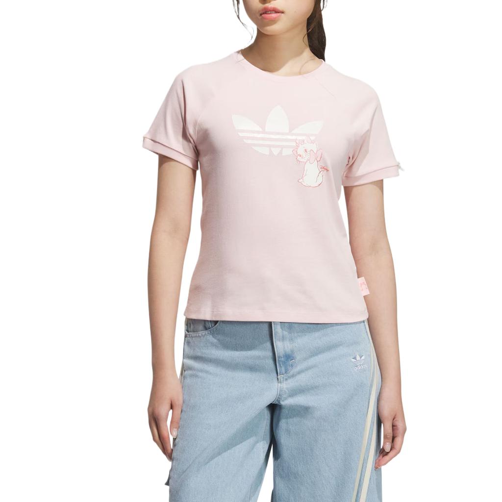 adidas Originals Regular T Shirt Women's Light Pink KC3097