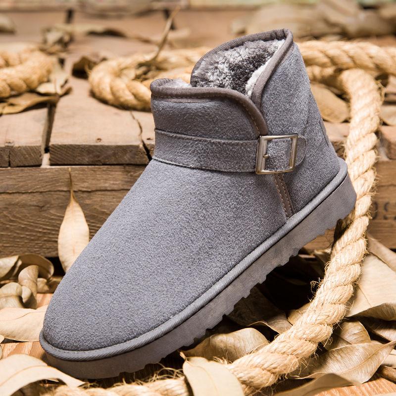 Thick-soled snow boots women's winter 2025 new cotton boots piled and thickened waterproof, non-slip and warm Northeast cotton shoes
