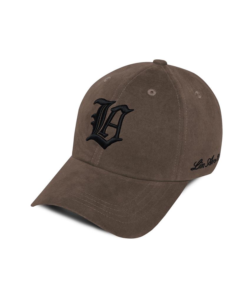 Line Binyu New La Bold Cotton Ball Cap - Brown