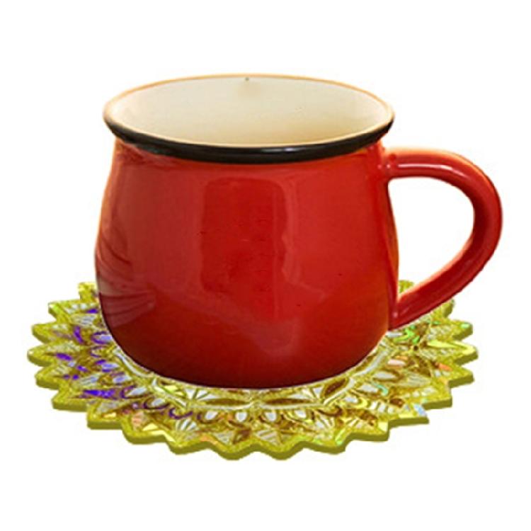 Cup Mat Silicone Mold for Epoxy Resin Crafts Coaster Silicone Mold for Office