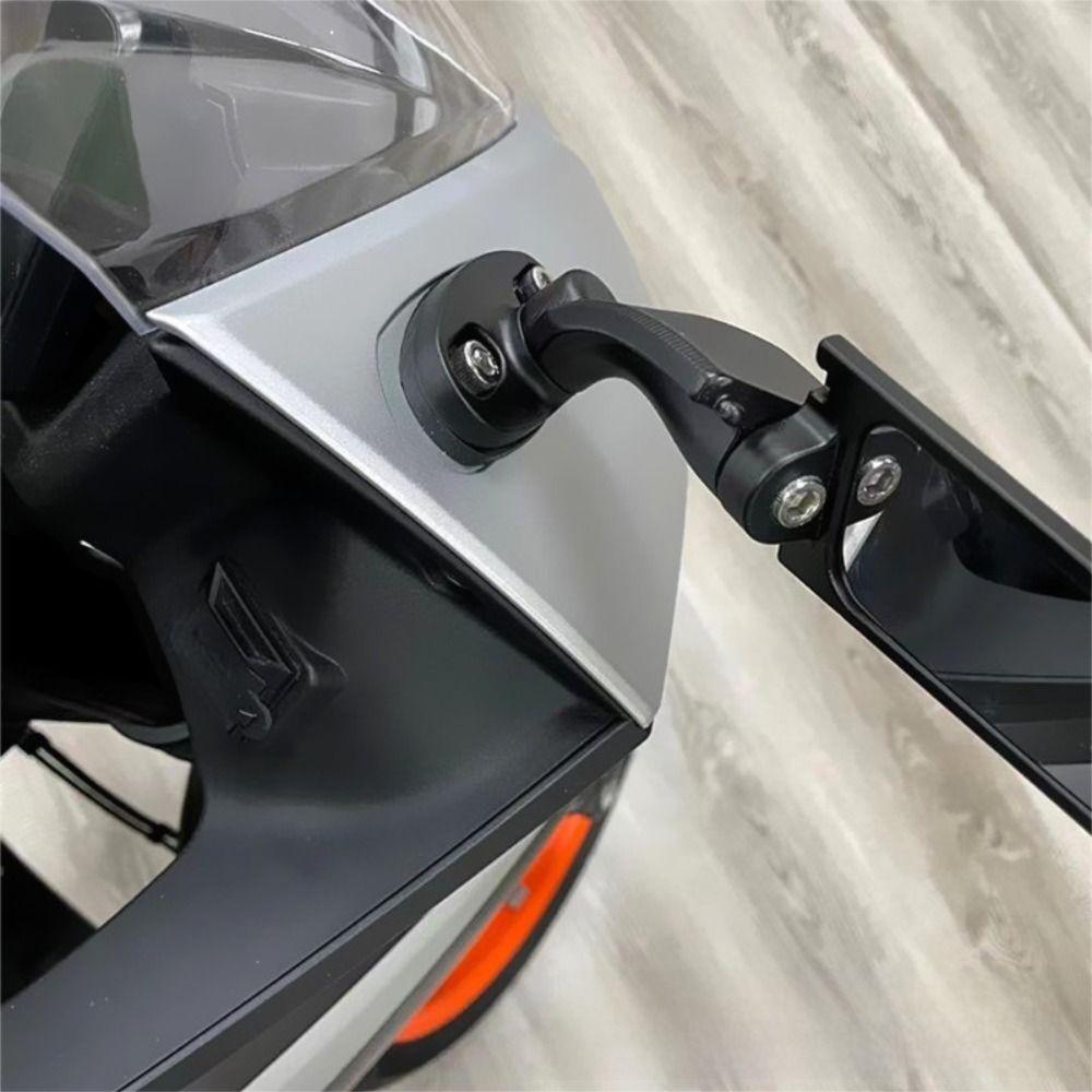Adjustable Design Modified Wind Wing Mirrors Rotating Function Motorcycle Mirrors  For Honda