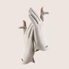 Women Autumn Winter Keep Warm Touch Screen Thin Solid Simple Gloves Cycling Drive Suede Fabric Elegant Windproof