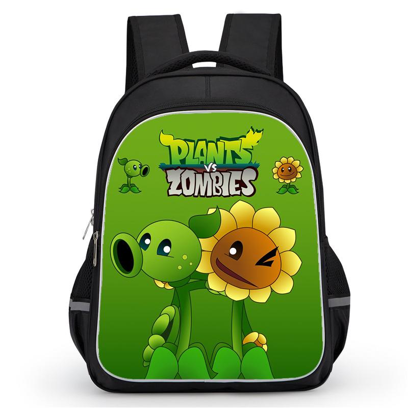 Plants Vs. Zombies Plants Vs. Zombies Anime Backpack Student Bag