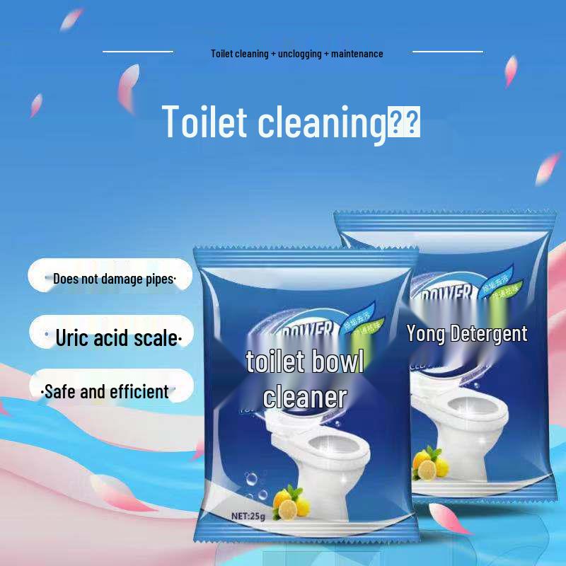 Powerful Toilet Bowl Cleaner: Removes Urine Scale, Deodorizes, Descale, and Eliminates Yellow Stains