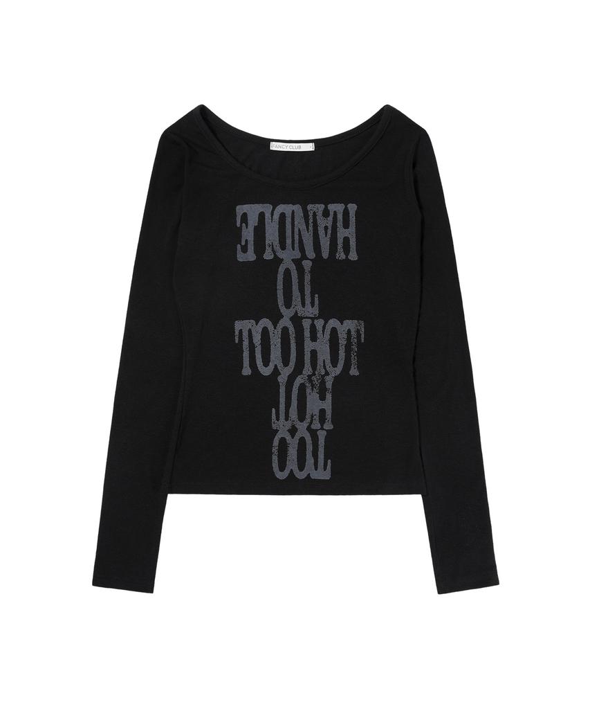 FANCY CLUB Too Hot Long Sleeve (Black) F26Zb530