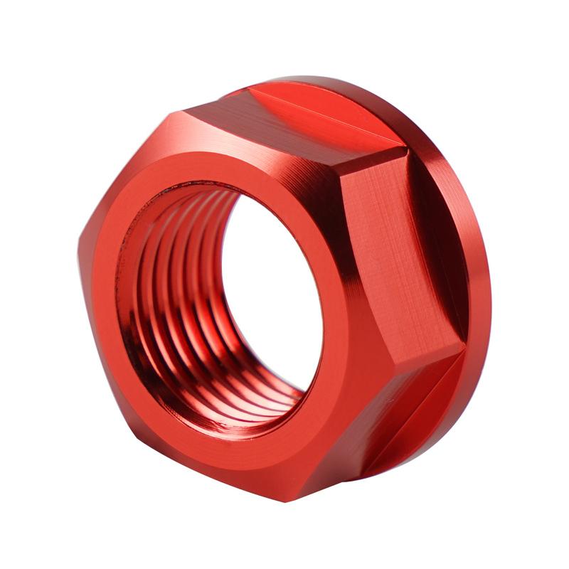 For 2004-2021 Honda CRF250R CRF450R Wheel Axle Shaft Lock Nut Screw CRF1000L CR125R CR250R CRF250RX CRF450RX CRF250X CRF450X