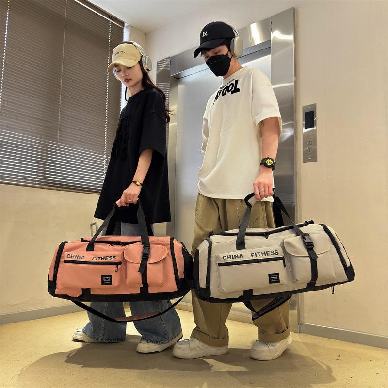 Short-haul backpack large-capacity female fitness male dry and wet separation sports backpack lightweight portable duffel bag travel bag