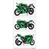 1/12 Kawasaki Ninja ZX10R Legierung Druckguss Motorrad Modell Spielzeug Fahrzeug Sammlung Sound und Licht Off Road Autocycle Spielzeug Auto