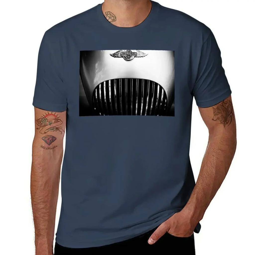 Morgan vintage collection car T-Shirt new edition tops heavyweights tshirts for men