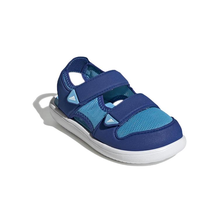 adidas Comfort Sandals Comfortable Breathable Low Top Children's Sandals Blue Children Aged 3 7 Years Old GZ1304