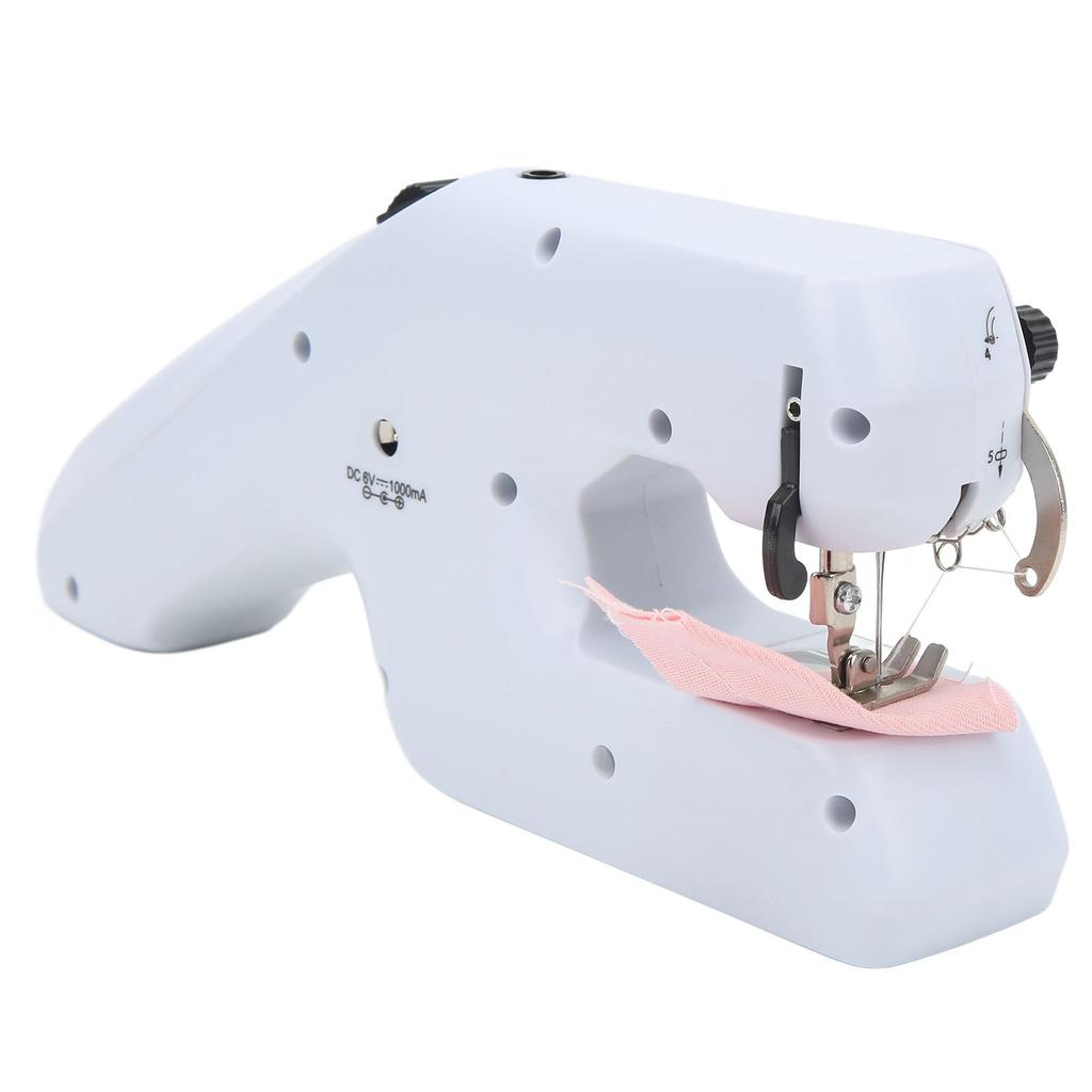 Handnähmaschine Tragbare elektrische Doppellinien-Nähmaschine mit ergonomischem Griff zum Nähen
