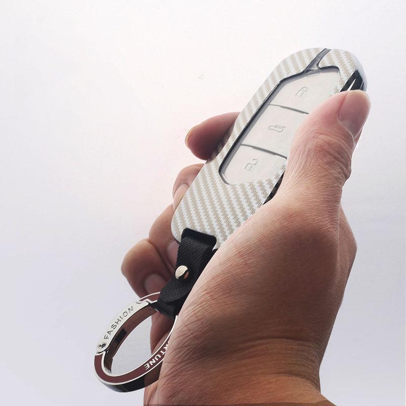 Metal Key Case Cover For VOYAH Free Dreamer 2024 Holder Shell Keychain Accessories