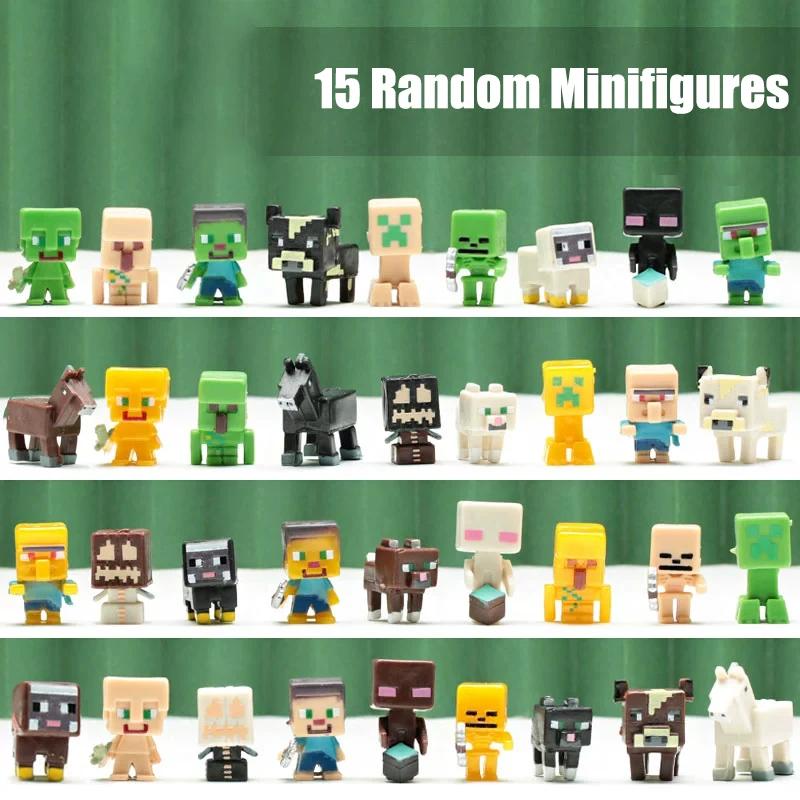 Magnetische Bausteine Mine World Magnetwürfel Wald Set für Junge Mädchen Kind Alter 3+ DIY Modell Kinder STEM Sensorisches Spielzeug Geschenk