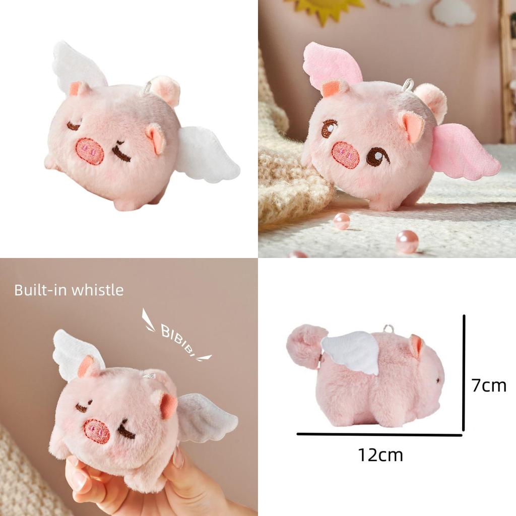 Mini fliegendes Schwein Plüschtier mit Sound - Einzigartiges Weihnachts- oder Geburtstagsgeschenk für Kinder!