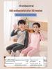 Children's Thermal Underwear Set: Boys' Spliced Pajamas & Girls' Antibacterial Autumn Wear