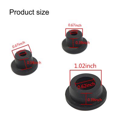 Set Dopuri de Cauciuc pentru Hayon Mașină Piese de Schimb pentru Eliminarea Suportului Roții de Rezervă pentru Jeep Wrangler JK JL 2007-2025 Accesorii Exterioare