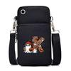 Halloween cute little ghost 26 letter messenger bag multi-function go out portable mobile phone bag