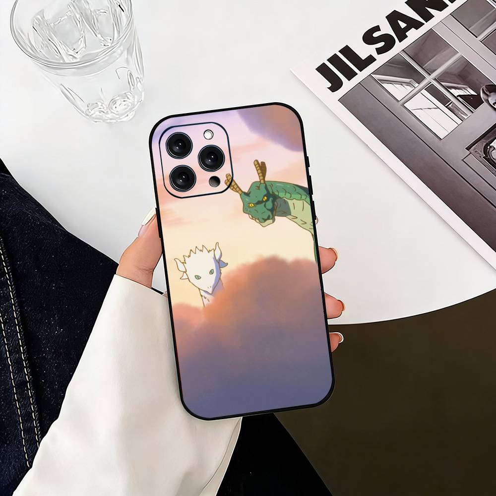 

D-Dragon Maid Tohru Ilulu Phone Case Silicone Soft For IPhone 17 16 15 14 13 12 11 X XR Plus Pro Max Plus iPhone14