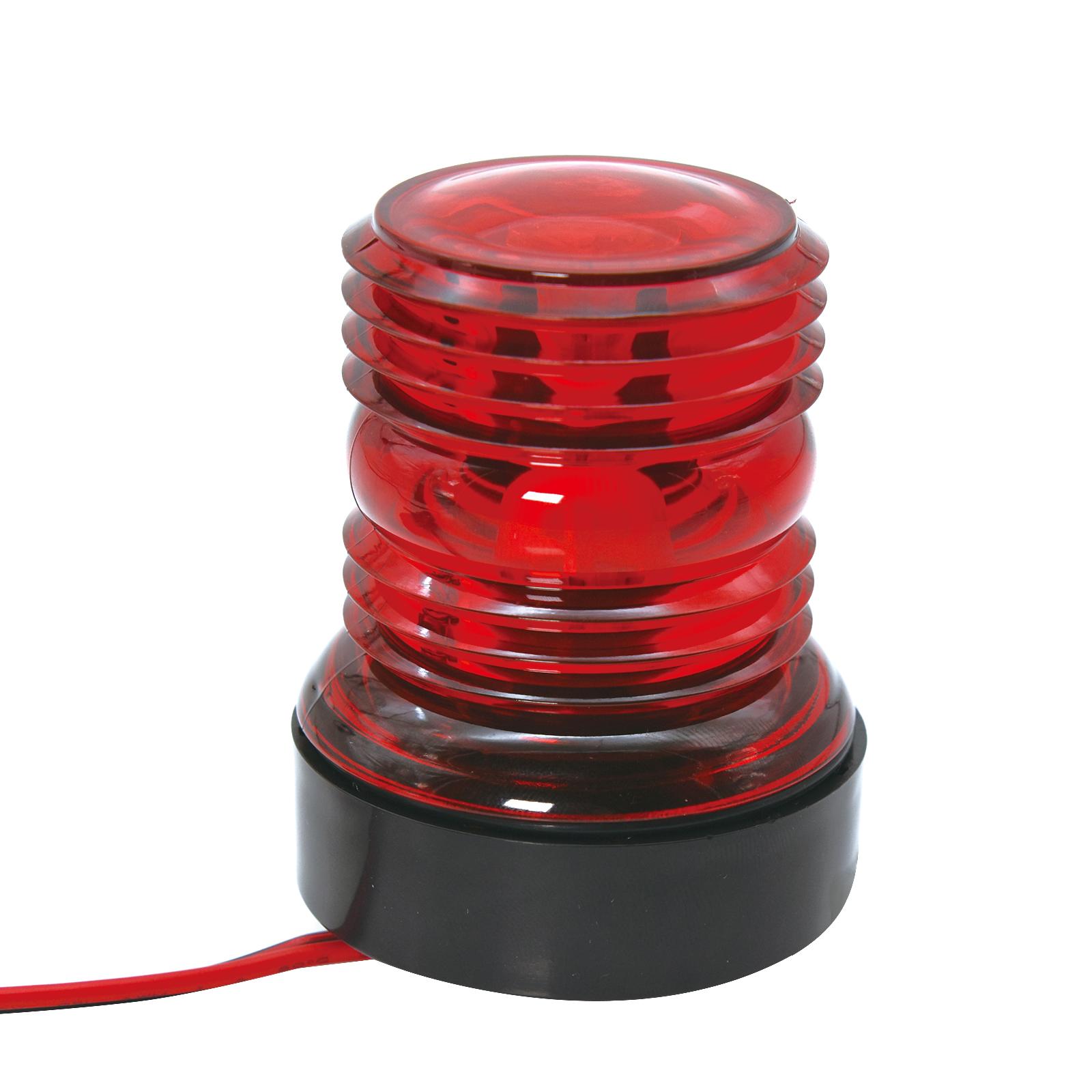 HD Waterproof 12V LED Navigation Light Marine Boat Yacht Anchor Light 360 Degree All Round Red Green White LED Boat Light 1PC Red LED