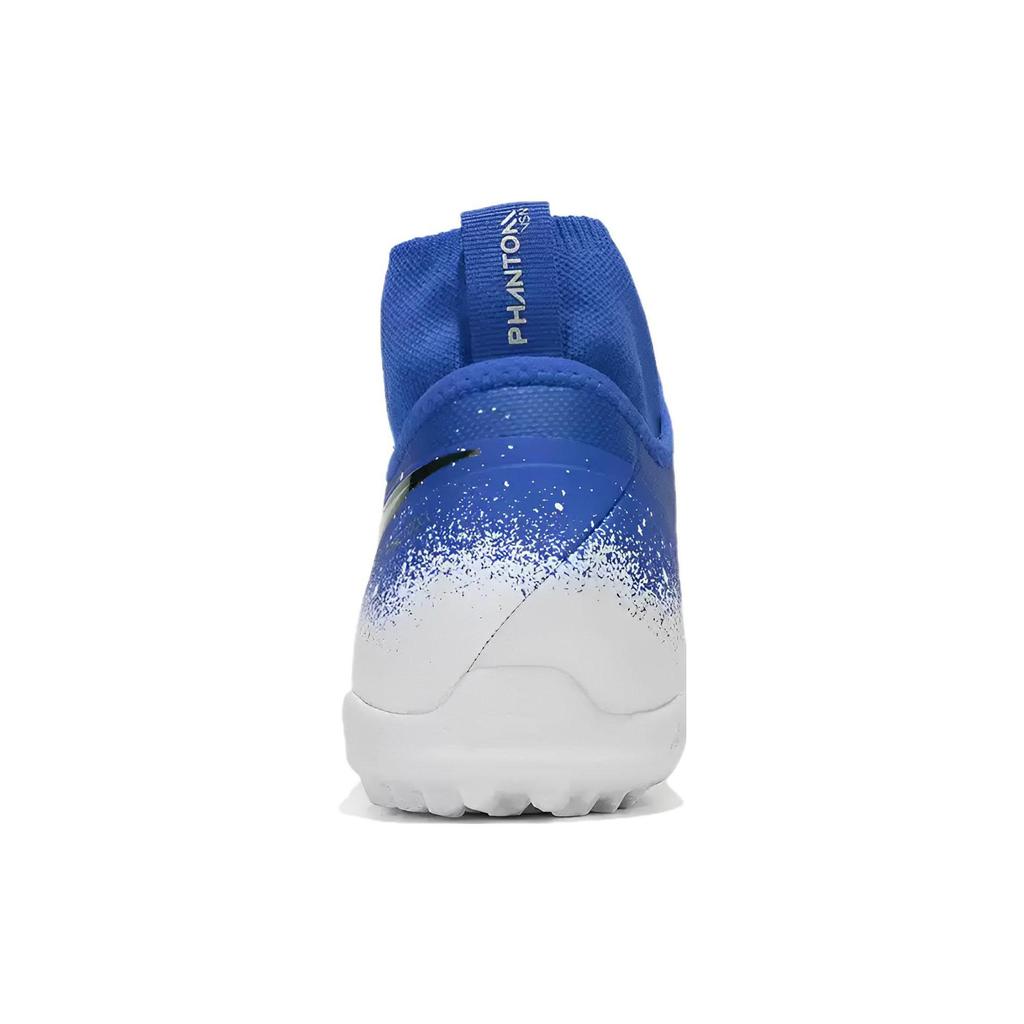 Nike React Phantom Vision Pro DF TF Racer Blue Men Sneakers Chrome White AO3277-410