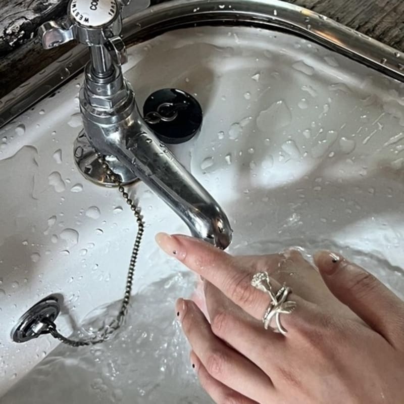 Cerofar NOTHORN RING SILVER