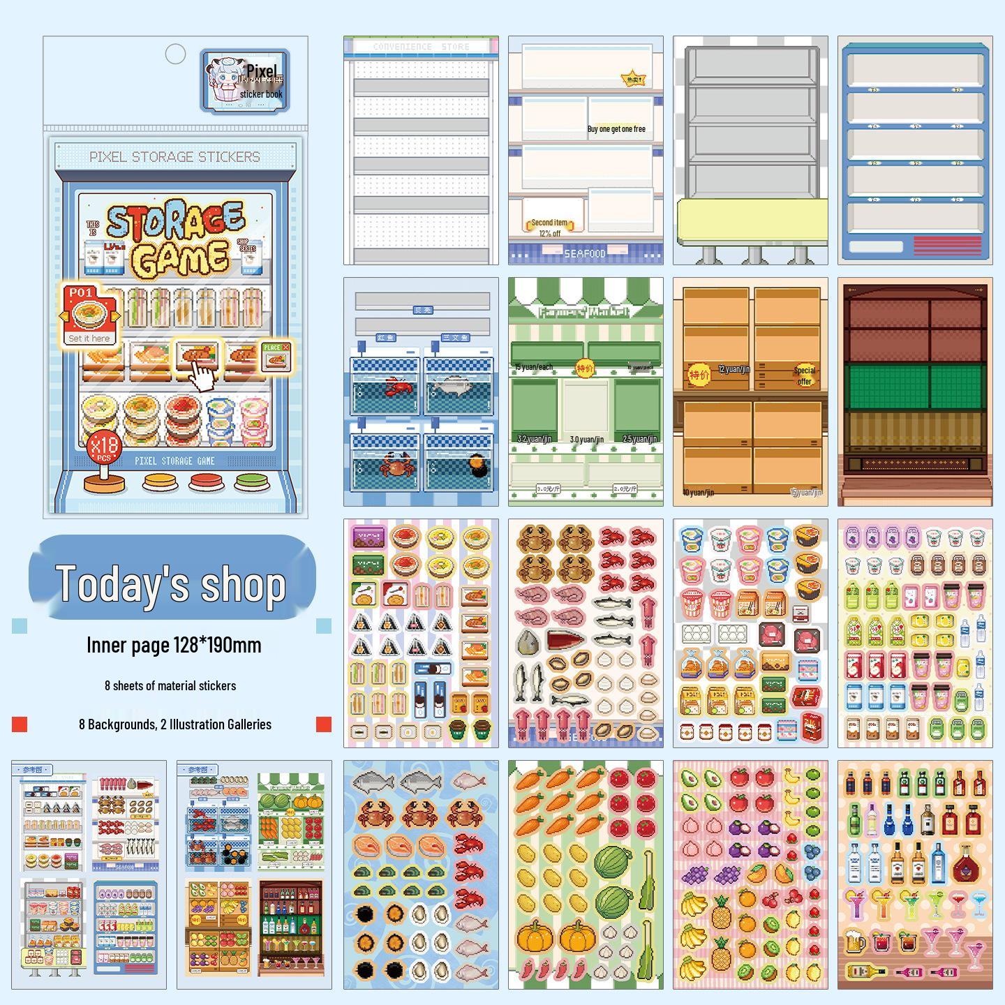 Креативная игрушка Xin Mo Su Fun: Детские наклейки-коллажи для DIY-дневника