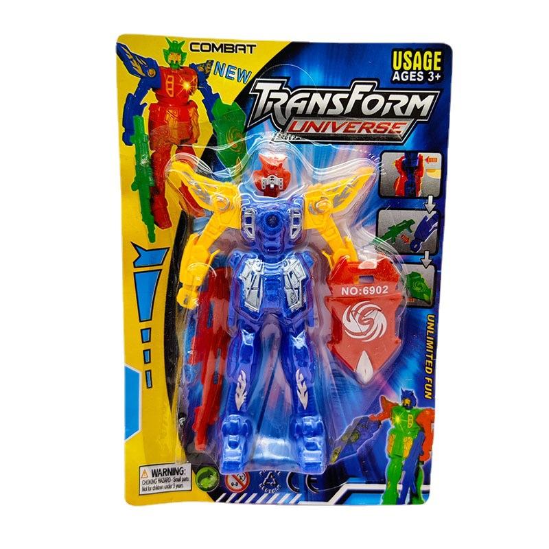 Deformation Transform Model Toy Robot Transformation Car Dinosaur Action Figure Toys For Boy Novelty Car Children's Gifts