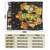 Let's Shift Party Fiesta Plush Blanket Boys Mexican Amigo Cinco De Mayo Flannel Throw Blanket For Home Decor Soft Bedspread