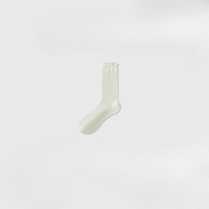Dopamine Pile Pile Socks for Women, Summer Thin, Long, Antibacterial, Breathable, Cool, Ballet-style Modal Long Socks