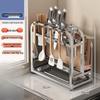 LETSFIND 316 Stainless Steel Kitchen Knife & Utensil Holder
